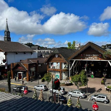 Apartamento da Rua Coberta Appartamento Gramado Esterno foto